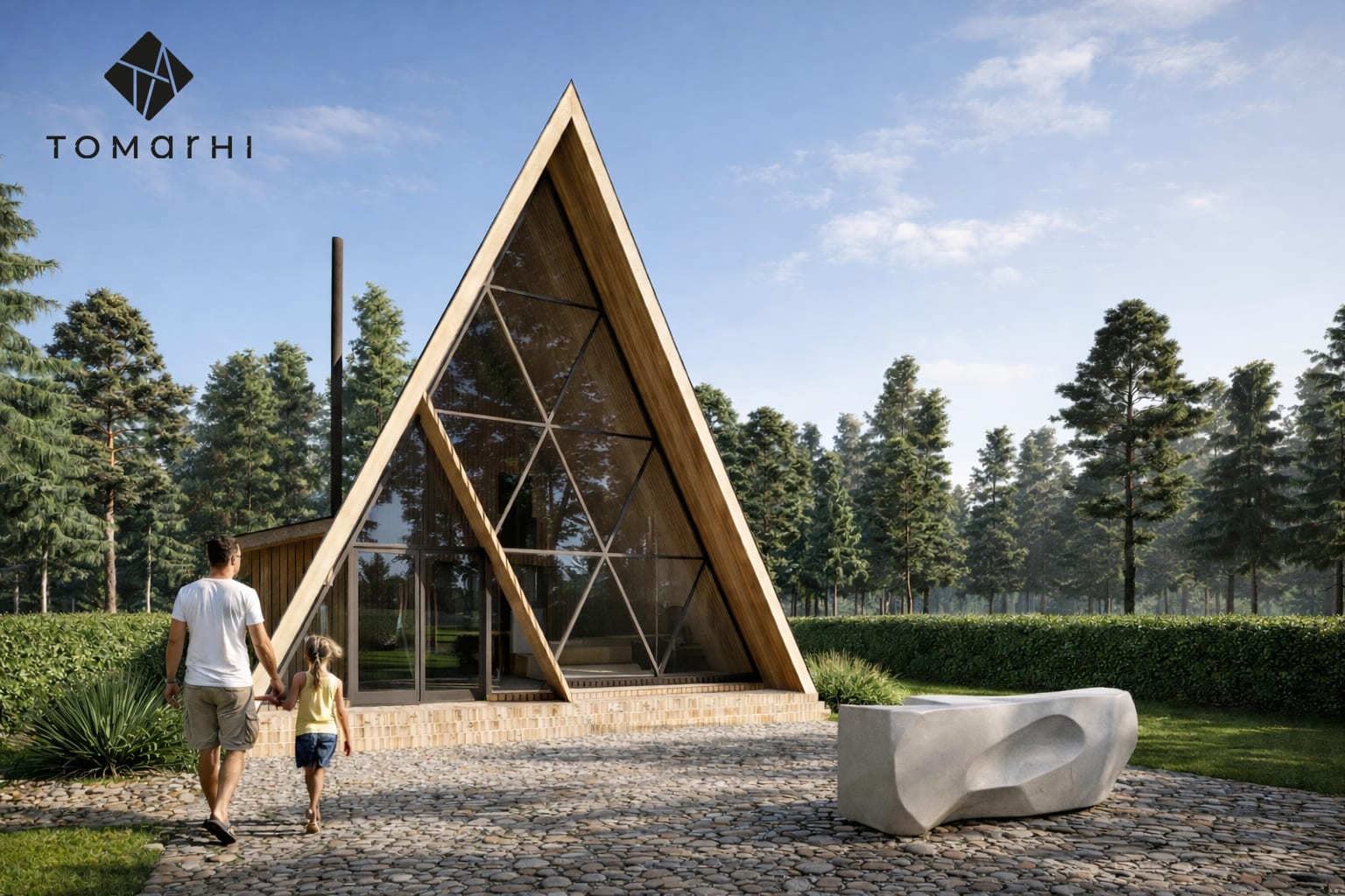 Casă de vacanță A-frame