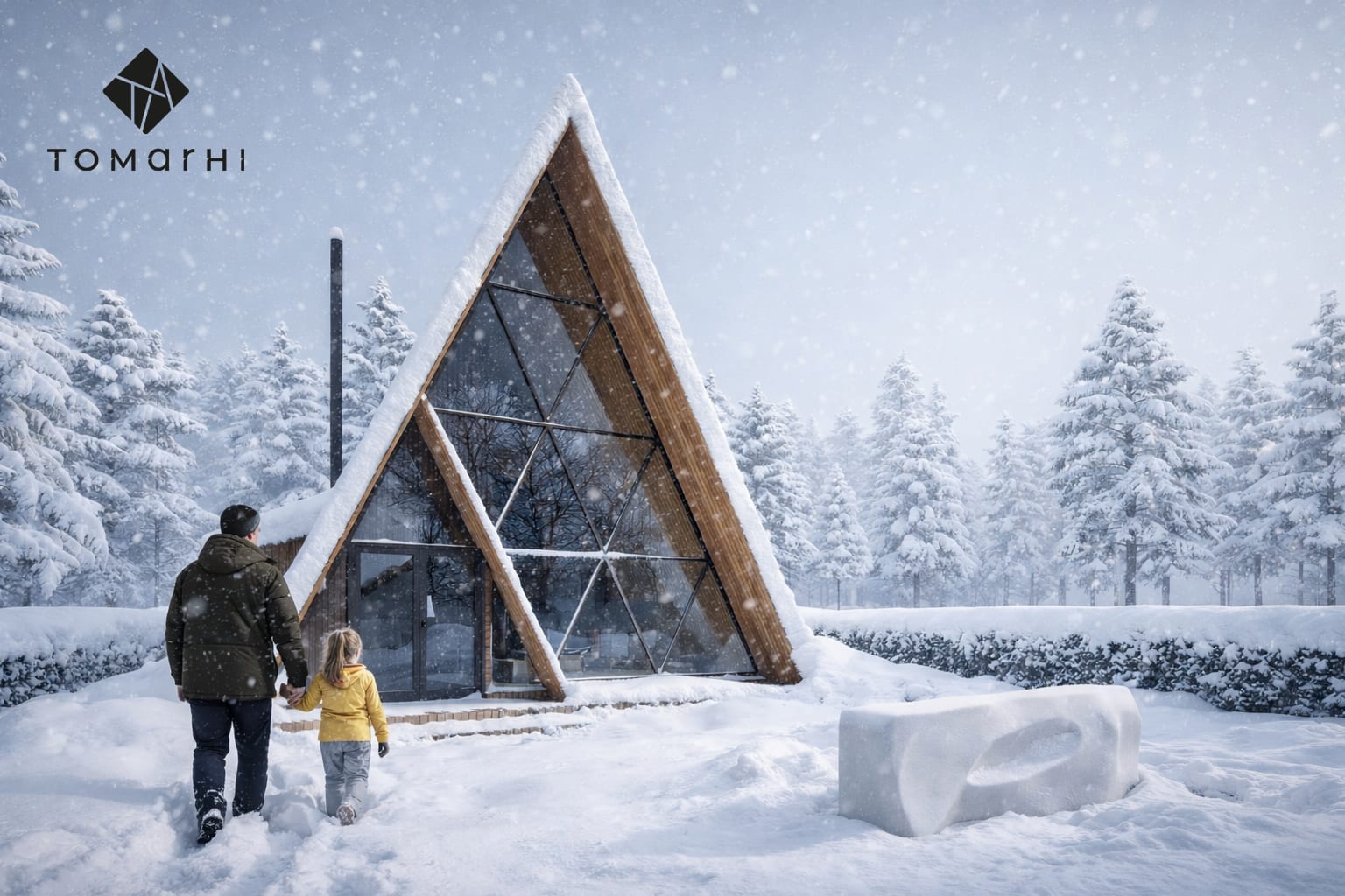 Casă de vacanță A-frame